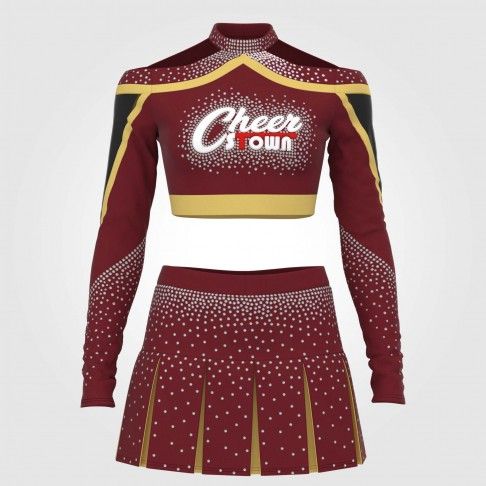 all star cheerleading diy uniforms red 2