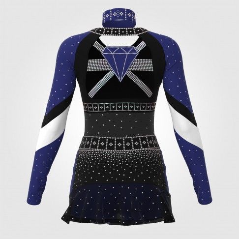 custom competition cheer uniforms purple 1