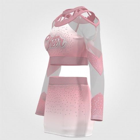 youth blue black and white cheerleading competitions uniforms pink 3