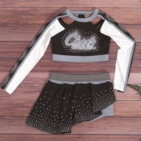 custom cheer leading competition shirts silver 6