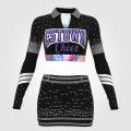 customized competition cheer mom shirts black