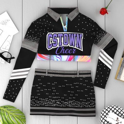 customized competition cheer mom shirts black 6