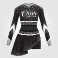 cheerleader long sleeve uniforms competition outfits black