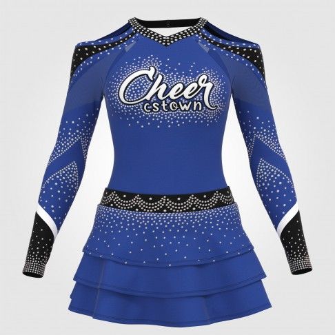 cheer championship shirts pink pleated cheerleading uniforms blue 0
