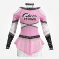 design your own orange competition cheer outfits pink
