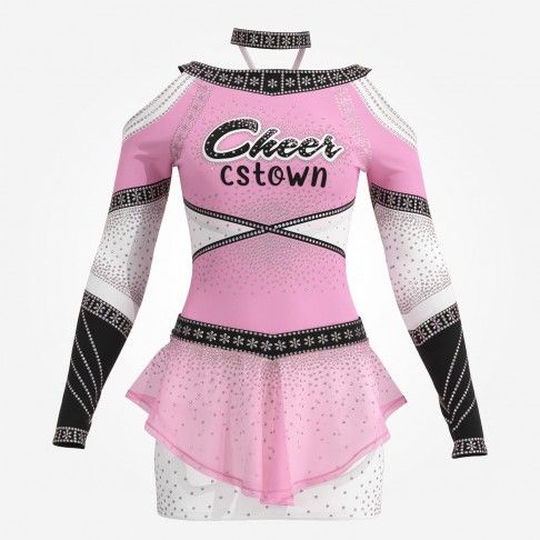 design your own orange competition cheer outfits pink 0