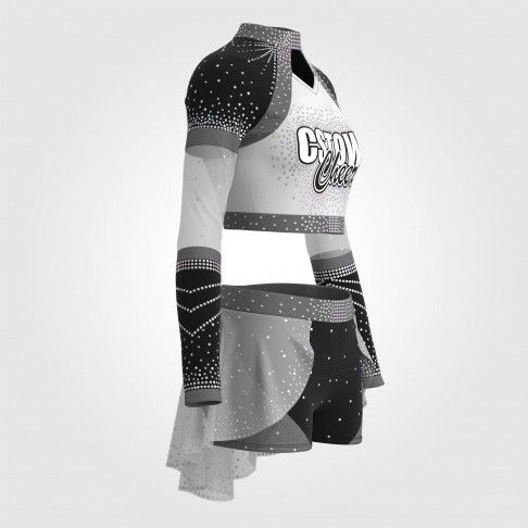 design pink cheerleading   outfit black 3