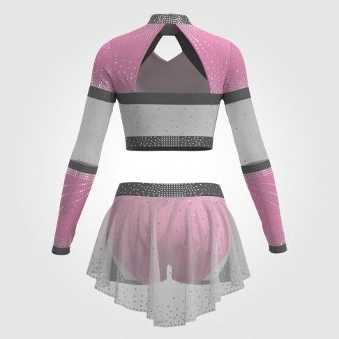 design pink cheerleading   outfit pink 1