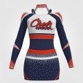 red white and blue cheerleading competition uniforms red