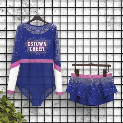 diy glitter cheer clothes pink 5