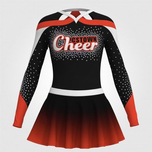 one piece cheer clothes red 0