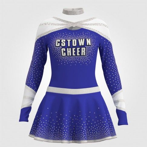 wholesale black and red cheer uniforms blue 0