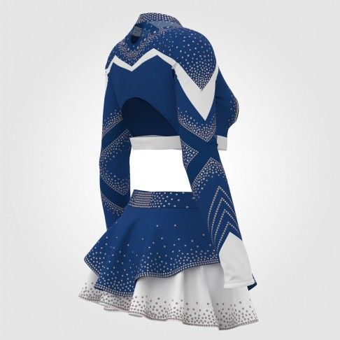 make your own cheerleader outfit blue and white supply store blue 4