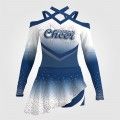 custom youth purple cheer shells blue