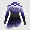 custom youth purple cheer shells purple