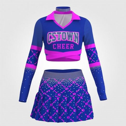 cheap green cheerleading clothes blue 0