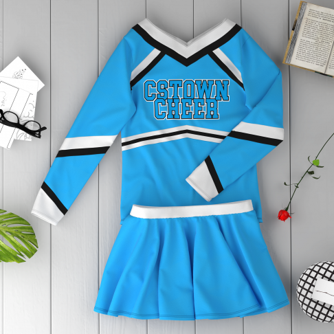 custom dance practice uniforms shop cyan 6