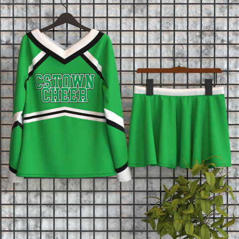 custom dance practice uniforms shop green 5