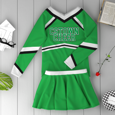 custom dance practice uniforms shop green 6