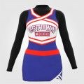 custom cheer practice wear blue