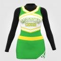 custom cheer practice wear green