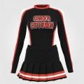 custom cheer practice wear black