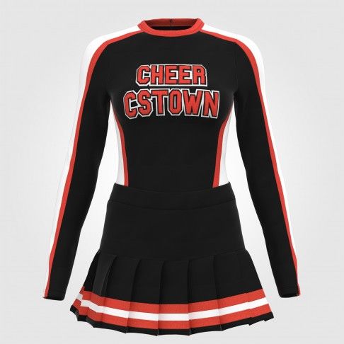 custom cheer practice wear black 0