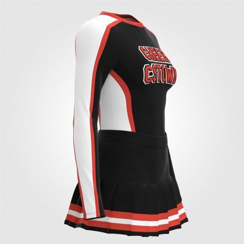 custom cheer practice wear black 3