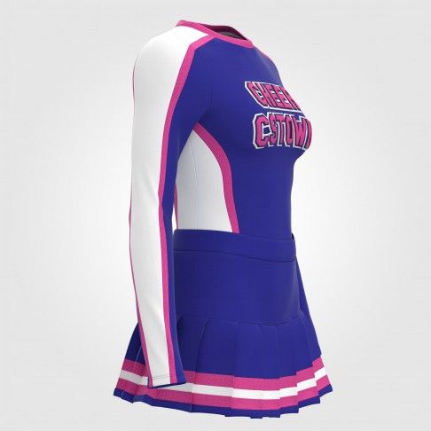 custom cheer practice wear purple 3
