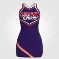 youth custom maroon cheer uniforms blue