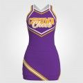 youth custom maroon cheer uniforms purple