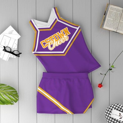 youth custom maroon cheer uniforms purple 6