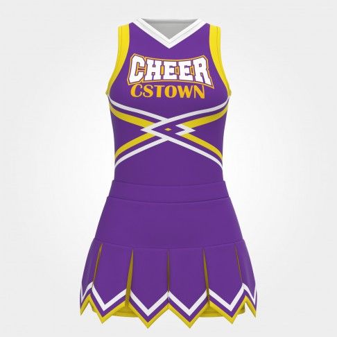 affordable red and yellow cheerleading sideline purple 0