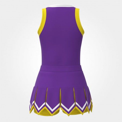affordable red and yellow cheerleading sideline purple 1