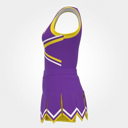 affordable red and yellow cheerleading sideline purple 2