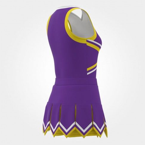 affordable red and yellow cheerleading sideline purple 4