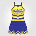 cheap wholesale sideline cheer costume yellow