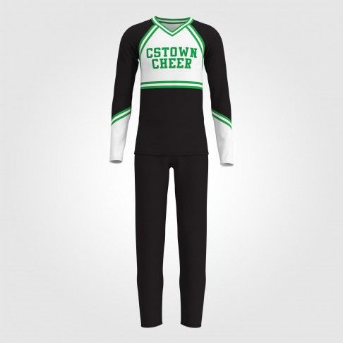 male cheerleader outfit green 0