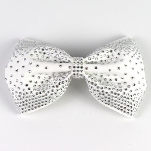 competition rhinestone cheer bows white 0