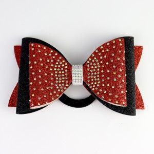 competition rhinestone cheer bows