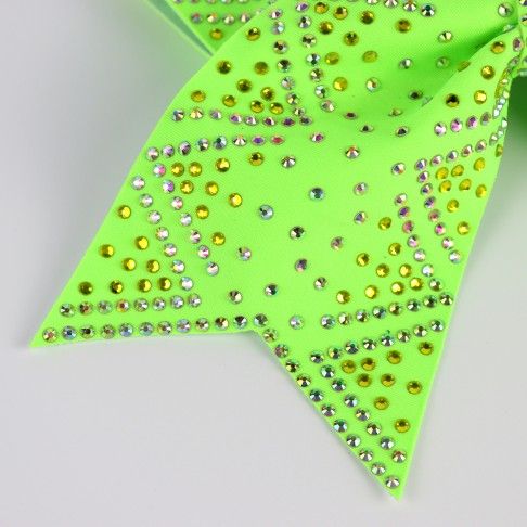 bulk sparkling cheer bows yellow 3