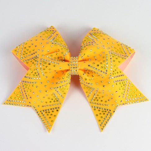 bulk sparkling cheer bows gold 0