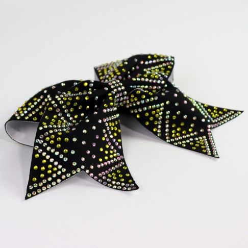 bulk sparkling cheer bows black 2