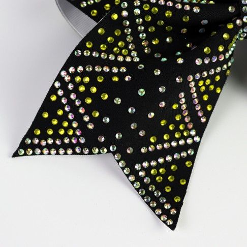 bulk sparkling cheer bows black 3