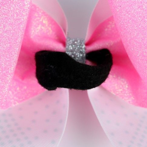 bulk sparkling cheer bows pink 4