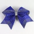bulk sparkling cheer bows blue