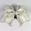 bulk sparkling cheer bows white