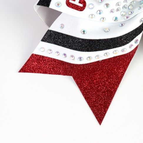 bulk sparkling cheer bows metallic red 2