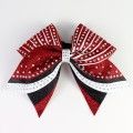 bulk sparkling cheer bows dark red