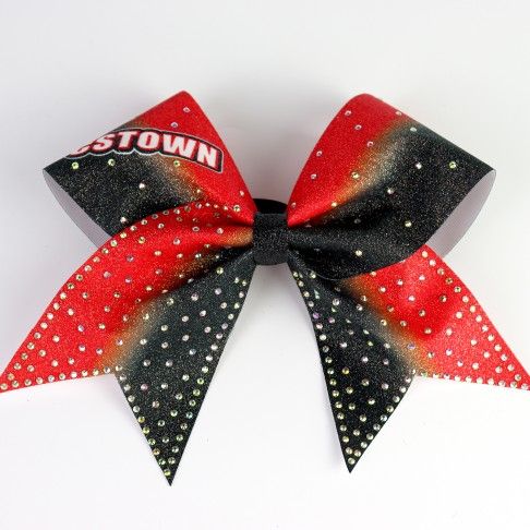 bulk sparkling cheer bows crimson 0